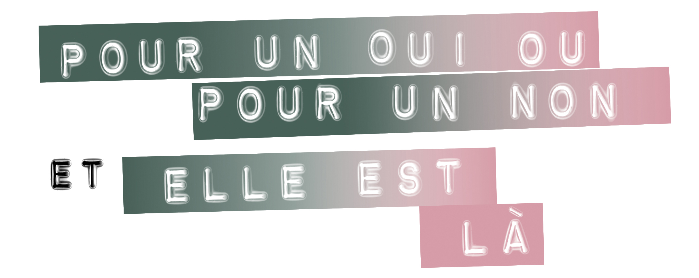 SVF TXT pour un oui et elle est la